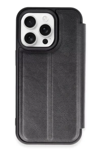 Apple iPhone 14 Pro Max Kılıf Flip Cover - Siyah