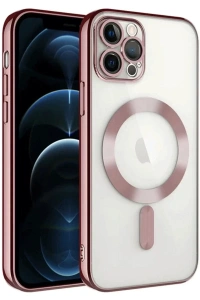 Apple iPhone 14 Pro Max Kılıf Kross Magneticsafe Kapak - Rose