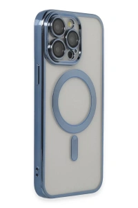 Apple iPhone 14 Pro Max Kılıf Kross Magneticsafe Kapak - Sierra Blue