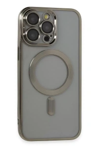 Apple iPhone 14 Pro Max Kılıf Kross Magneticsafe Kapak - Titan Gri
