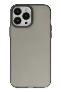 Apple iPhone 14 Pro Max Kılıf Modos Metal Kapak - Siyah