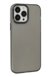 Apple iPhone 14 Pro Max Kılıf Modos Metal Kapak - Siyah
