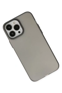 Apple iPhone 14 Pro Max Kılıf Modos Metal Kapak - Siyah