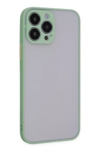 Apple iPhone 14 Pro Max Kılıf Montreal Silikon Kapak - Turkuaz