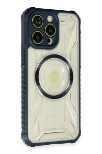 Apple iPhone 14 Pro Max Kılıf Prag Magneticsafe Kapak - Lacivert