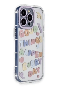 Apple iPhone 14 Pro Max Kılıf Reflexion Desenli Kapak - Desen 7