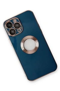 Apple iPhone 14 Pro Max Kılıf Store Silikon - Mavi
