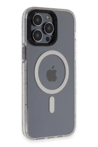 Apple iPhone 14 Pro Max Kılıf Tigra Magsafe Kapak - Beyaz