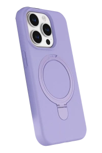 Apple iPhone 14 Pro Max Regal Magsafe Standlı Kapak - Lila