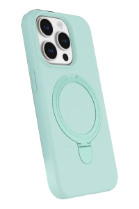 Apple iPhone 14 Pro Max Regal Magsafe Standlı Kapak - Su Yeşili