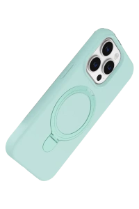 Apple iPhone 14 Pro Max Regal Magsafe Standlı Kapak - Su Yeşili