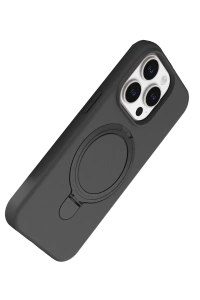 Apple iPhone 14 Pro Max Regal Magsafe Standlı Kapak - Titan Gri