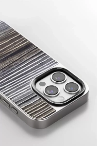 Apple iPhone 14 Pro Wave Kapak - Kahverengi