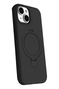 Apple iPhone 14 Regal Magsafe Standlı Kapak - Siyah