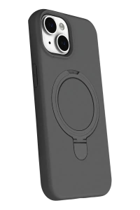 Apple iPhone 14 Regal Magsafe Standlı Kapak - Titan Gri