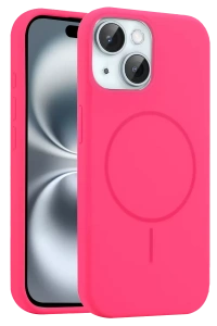 Apple iPhone 15 Kılıf Jully Magsafe Kapak - Pembe