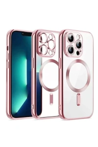 Apple iPhone 15 Kılıf Kross Magneticsafe Kapak - Pembe