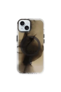 Apple iPhone 15 Phantom Magsafe Kapak - Siyah