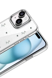 Apple iPhone 15 Plus Fiyonk Desenli Kapak - Desen 4