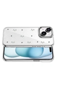 Apple iPhone 15 Plus Fiyonk Desenli Kapak - Desen 4