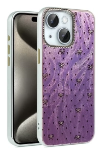 Apple iPhone 15 Plus Kılıf Blade Aynalı Desenli Kapak - Desen 2