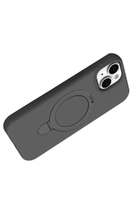 Apple iPhone 15 Plus Regal Magsafe Standlı Kapak - Titan Gri