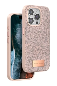 Apple iPhone 15 Pro Bright Simli Kapak - Pembe