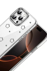 Apple iPhone 15 Pro Fiyonk Desenli Kapak - Desen 2