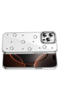 Apple iPhone 15 Pro Fiyonk Desenli Kapak - Desen 2
