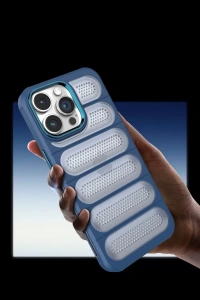 Apple iPhone 15 Pro Kılıf Airmax Silikon Kapak - Titan Gri