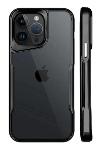 Apple iPhone 15 Pro Kılıf Boyi Silikon Kapak - Siyah