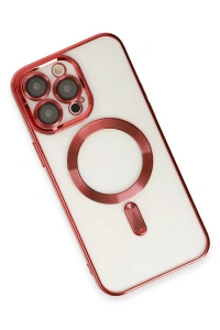 Apple iPhone 15 Pro Kılıf Kross Magneticsafe Kapak - Kırmızı