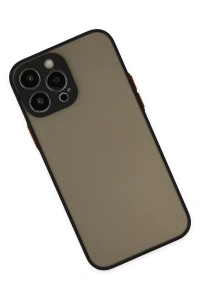 Apple iPhone 15 Pro Kılıf Montreal Silikon Kapak - Siyah