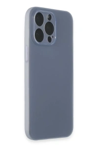 Apple iPhone 15 Pro Kılıf Puma Silikon - Mavi