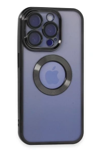 Apple iPhone 15 Pro Kılıf Slot Silikon - Siyah