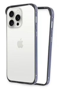 Apple iPhone 15 Pro Land Bumper Koruma Kapak - Lacivert