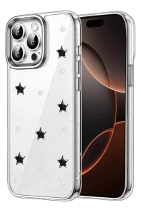 Apple iPhone 15 Pro Max Fiyonk Desenli Kapak - Desen 7