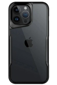 Apple iPhone 15 Pro Max Kılıf Boyi Silikon Kapak - Siyah