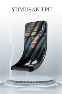 Apple iPhone 15 Pro Max Kılıf Crew Desenli Kapak - Kapadokya