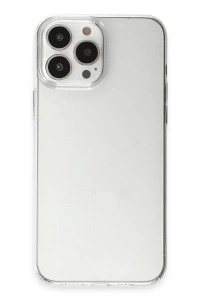 Apple iPhone 15 Pro Max Kılıf Pc Sert Şeffaf Kapak - Şeffaf