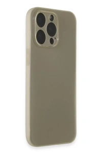 Apple iPhone 15 Pro Max Kılıf Puma Silikon - Titan Gri