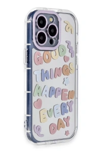 Apple iPhone 15 Pro Max Kılıf Reflexion Desenli Kapak - Desen 7