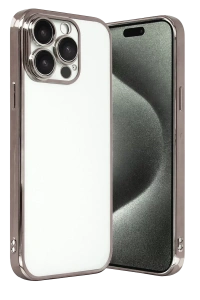 Apple iPhone 15 Pro Max Lensli Silikon - Titan Gri
