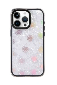 Apple iPhone 15 Pro Max Lumi Desenli Kapak - Siyah