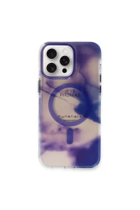 Apple iPhone 15 Pro Max Phantom Magsafe Kapak - Mor