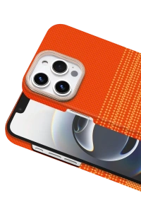 Apple iPhone 15 Pro Max Vega Magsafe Kapak - Turuncu