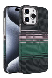 Apple iPhone 15 Pro Max Vega Magsafe Kapak - Yeşil