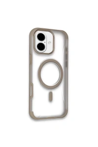 Apple iPhone 16 Hilton Magsafe Kapak - Gold