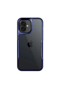 Apple iPhone 16 Kılıf Boyi Silikon Kapak - Lacivert
