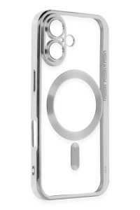 Apple iPhone 16 Kılıf Kross Magneticsafe Kapak - Gümüş